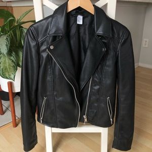 H&M Black Leather Jacket